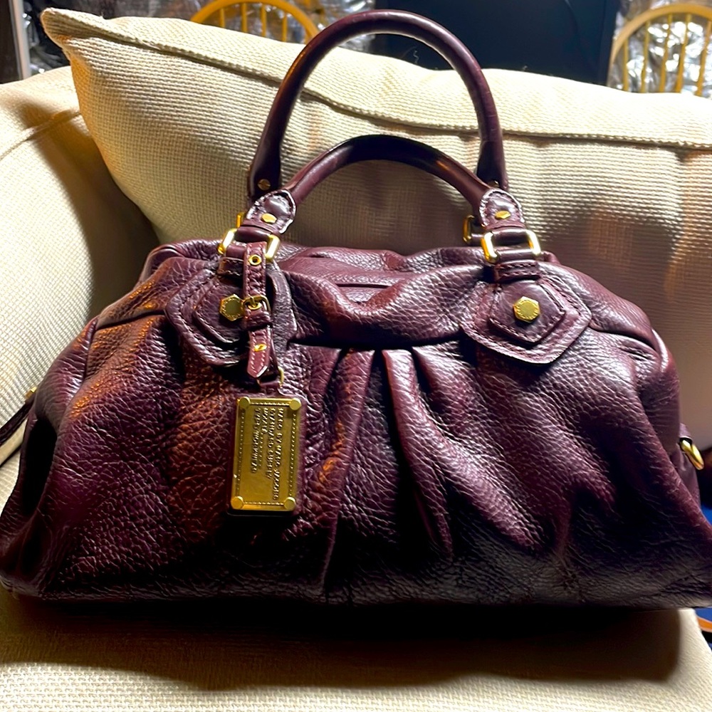 Burgundy Marc by Marc Jacobs bag!